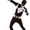 Body Republic Adult Black Power Ranger Morphsuit Costume