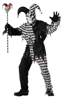 California Costumes Evil Sinful Jester Costume