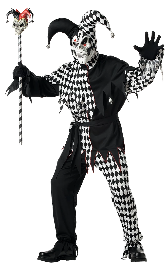 California Costumes Evil Sinful Jester Costume