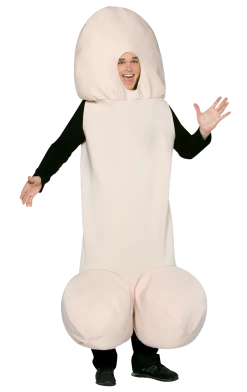 Rasta Imposta Adult The Big Willy Costume Novelty