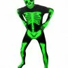 Body Republic Morphsuits Adult Glowing Skeleton Morphsuit Costume