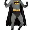 Rubies Book Characters Mens Second Skin Batman Costume