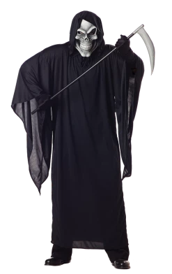 California Costumes Plus Size Costumes Grim Reaper Plus Size Costume