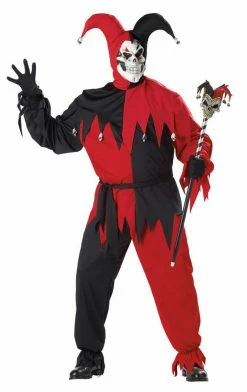 California Costumes Evil Jester Plus Size Costume
