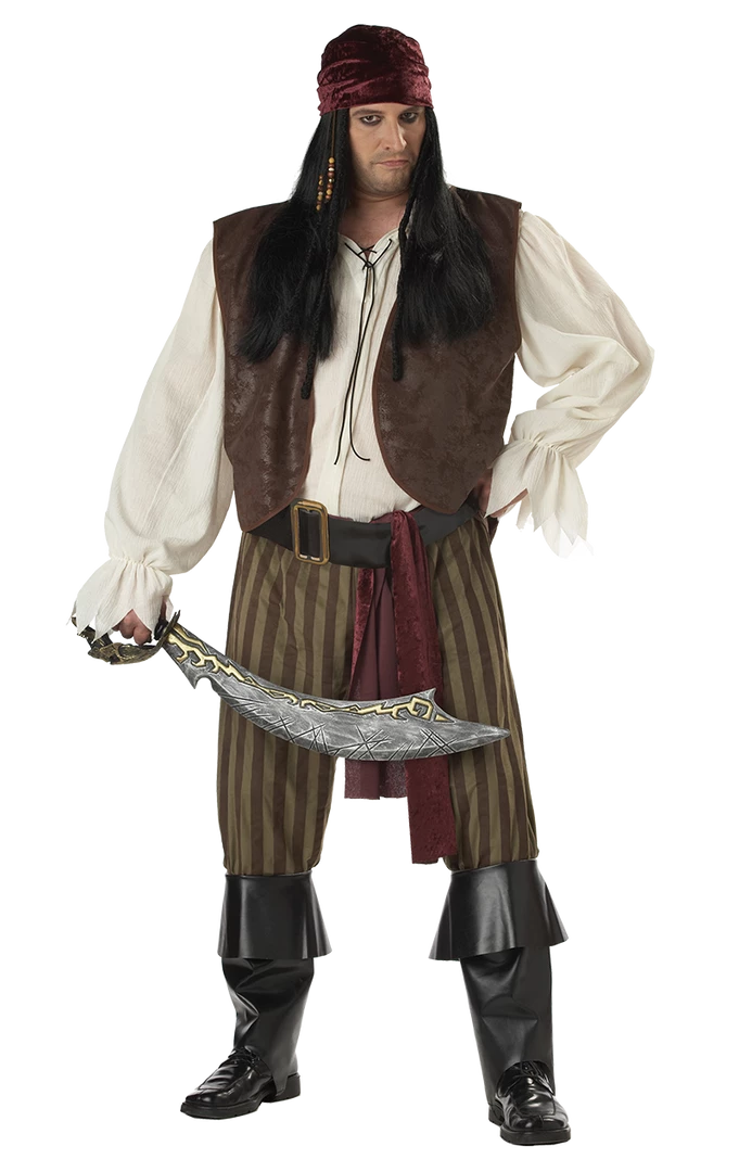 California Costumes Rogue Pirate Plus Size Costume Book Characters