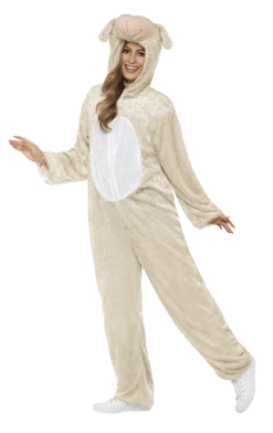 Smiffys Animals Adult Lamb Costume