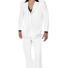 Smiffys 1970s White Suit Costume All Decades /Era Costumes