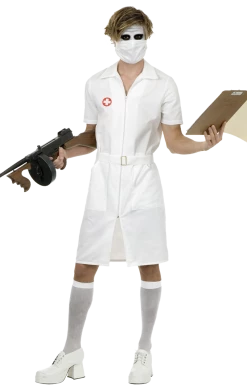 Charades Cosplay & Comic Con Twisted Nurse Costume