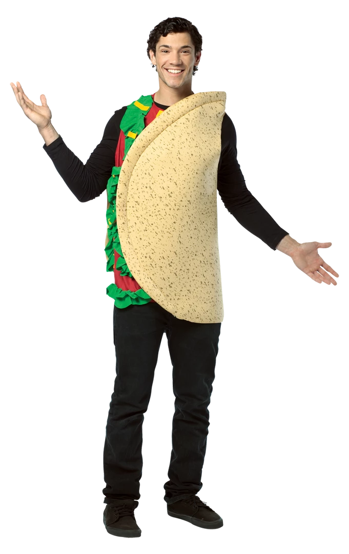 Rasta Imposta Food & Drink Light Weight Taco Costume