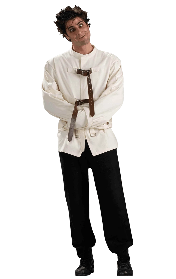 Morris Costumes Asylum Straitjacket Costume Halloween