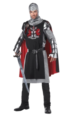 California Costumes Mens Medieval Knight Costume