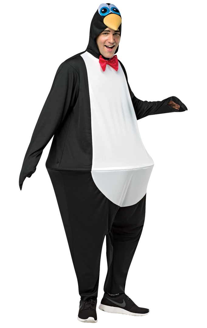 Rasta Imposta Animals Adult Penguin Hoopster Costume
