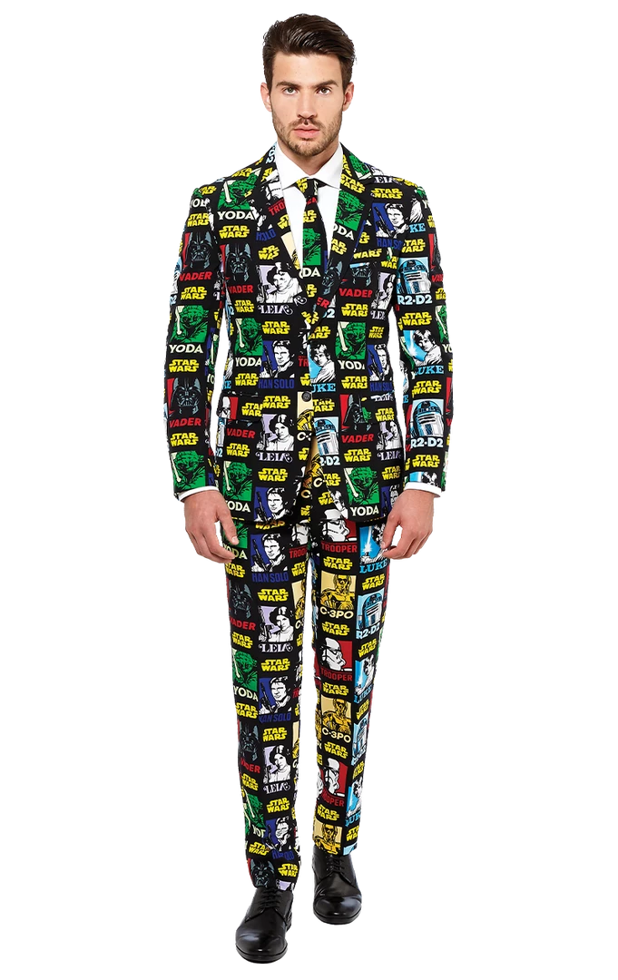 OppoSuits Cosplay & Comic Con Mens Strong Force Star Wars Opposuit Suit