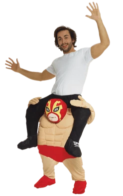 Body Republic Wrestler Piggyback Costume