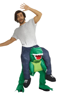 Body Republic Animals T-Rex Piggyback Costume