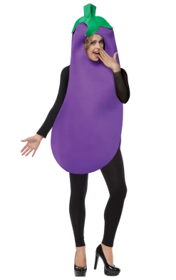 Rasta Imposta Adult Aubergine Costume Food & Drink
