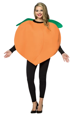 Rasta Imposta Peach Emoji Costume Food & Drink