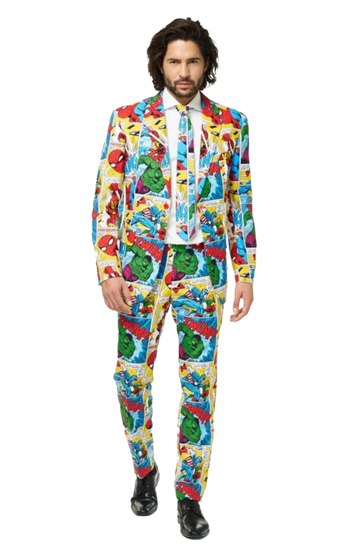 OppoSuits Mens Marvel Comics Opposuit