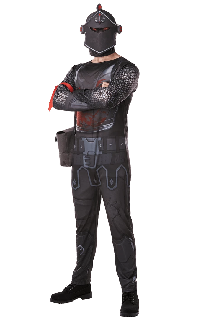 Rubies Adult Fortnite Deluxe Black Knight Costume Cosplay & Comic Con