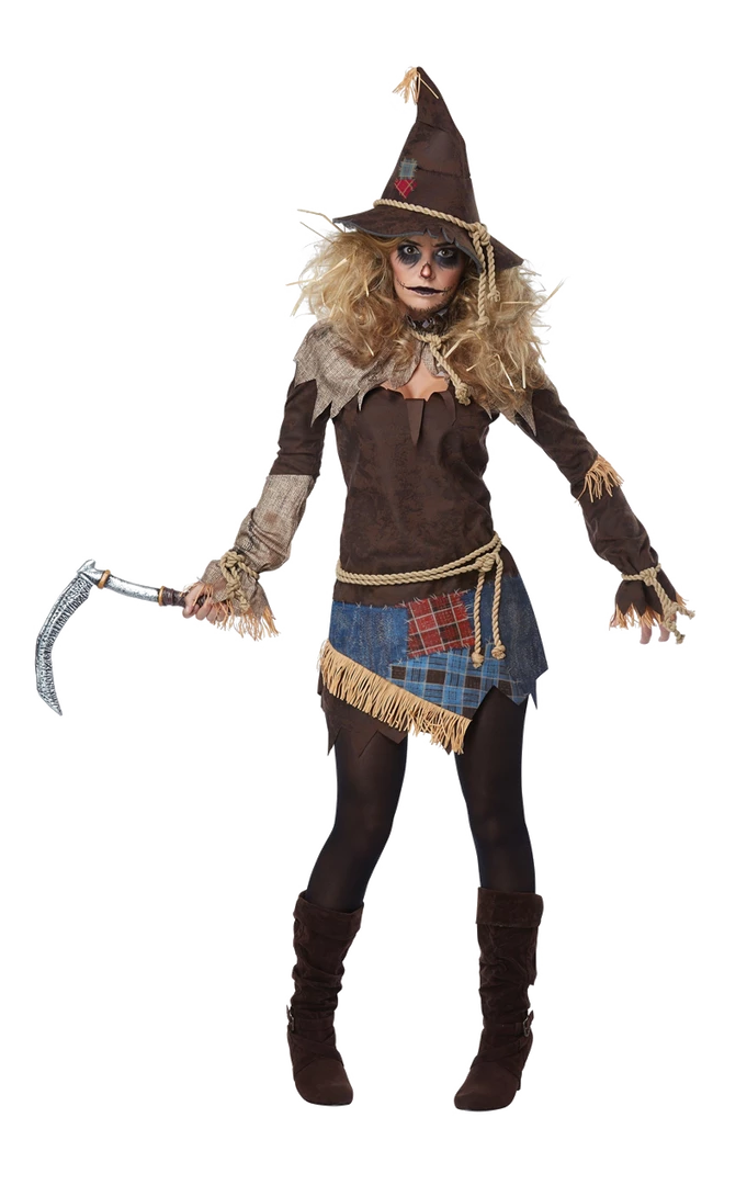 California Costumes Womens Creepy Scarecrow Costume