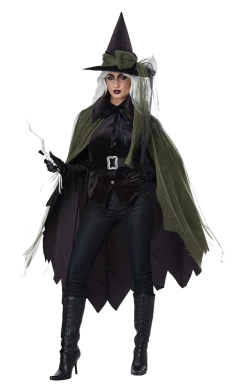 California Costumes Halloween Glamour Witch Costume