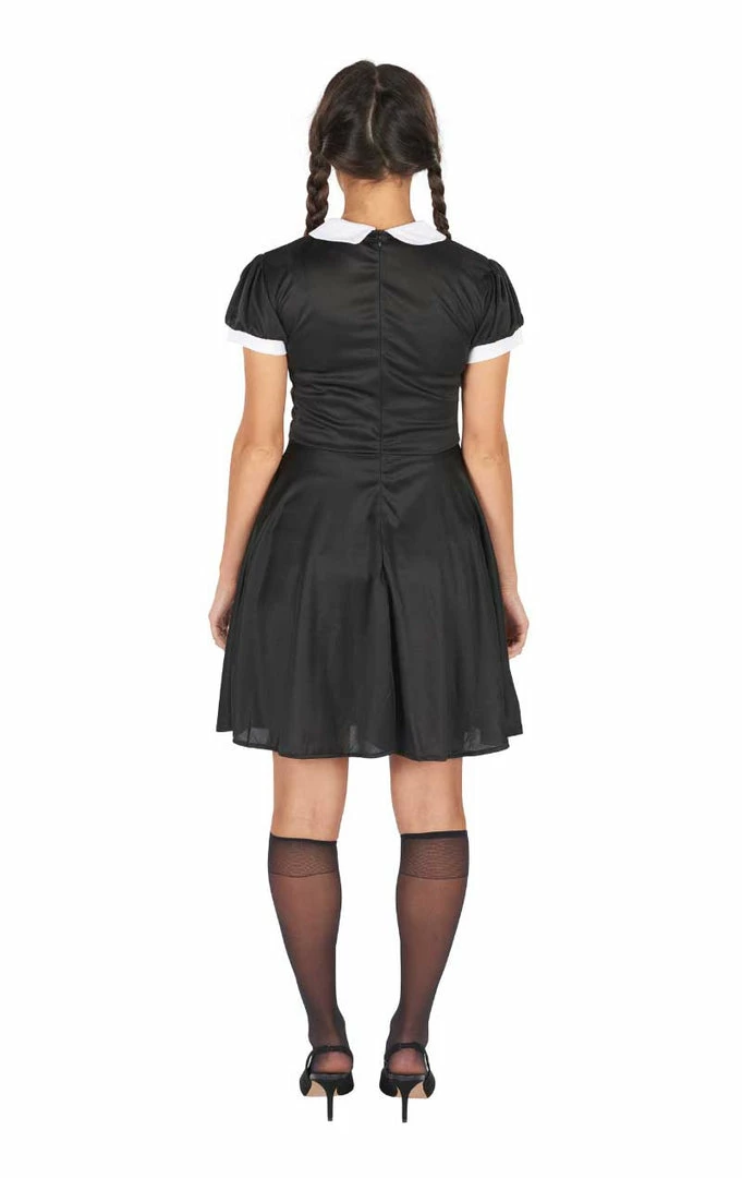 Orion Costumes Womens 90s Wednesday Addams Costume Cartoons