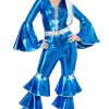 Smiffys Blue Dancing Queen Costume Music & Pop/Rock Stars