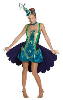 Rasta Imposta Womens Peacock Costume