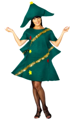 Smiffys Costumes Under £20 Adult Christmas Tree Costume
