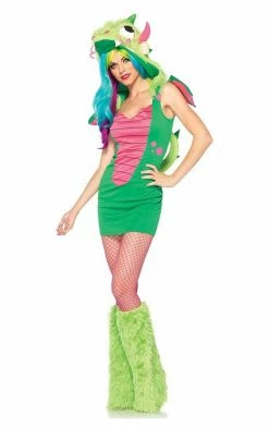 Leg Avenue Animals Womens Magic Dragon Set Costume