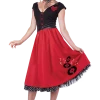 California Costumes Rock N Roll Sweetheart Costume All Decades /Era Costumes