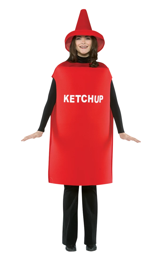 Rasta Imposta Light Weight Ketchup Costume Food & Drink