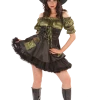 Rubies Adult Green Patch Witch Costume
