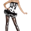 Smiffys Halloween Skeleton Bones Tutu Costume