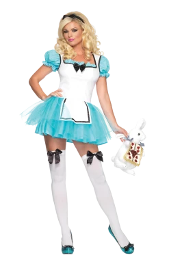 Leg Avenue Enchanted Alice In Wonderland Costume Cartoons