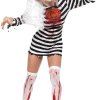 Smiffys Zombie Convict Female Costume Halloween
