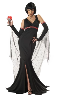 California Costumes Halloween Immortal Seductress Costume