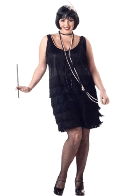 California Costumes Fashion Flapper Plus Size