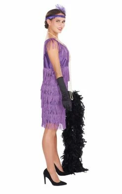 Orion Costumes Womens 1920s Purple Flapper Costume