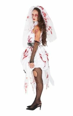 Generic Wedding Womens Bloody Bride Halloween Costume
