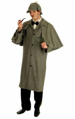 Generic Adult Victorian Detective Costume Book Characters