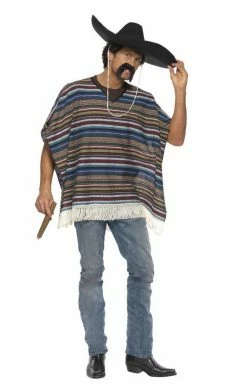 Smiffys Authentic Poncho Costume