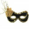 Generic Black And Gold Masquerade Facepiece Masquerade Ball