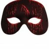 Generic Black And Red Blood Masquerade Facepiece All Accessories