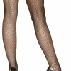 Smiffys Masquerade Ball Black Fishnet Tights