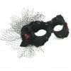 Generic Masquerade Ball Black Masquerade Facepiece