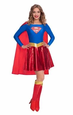Generic Cosplay & Comic Con Classic Supergirl Costume