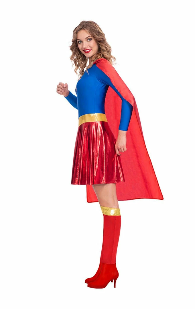 Generic Cosplay & Comic Con Classic Supergirl Costume