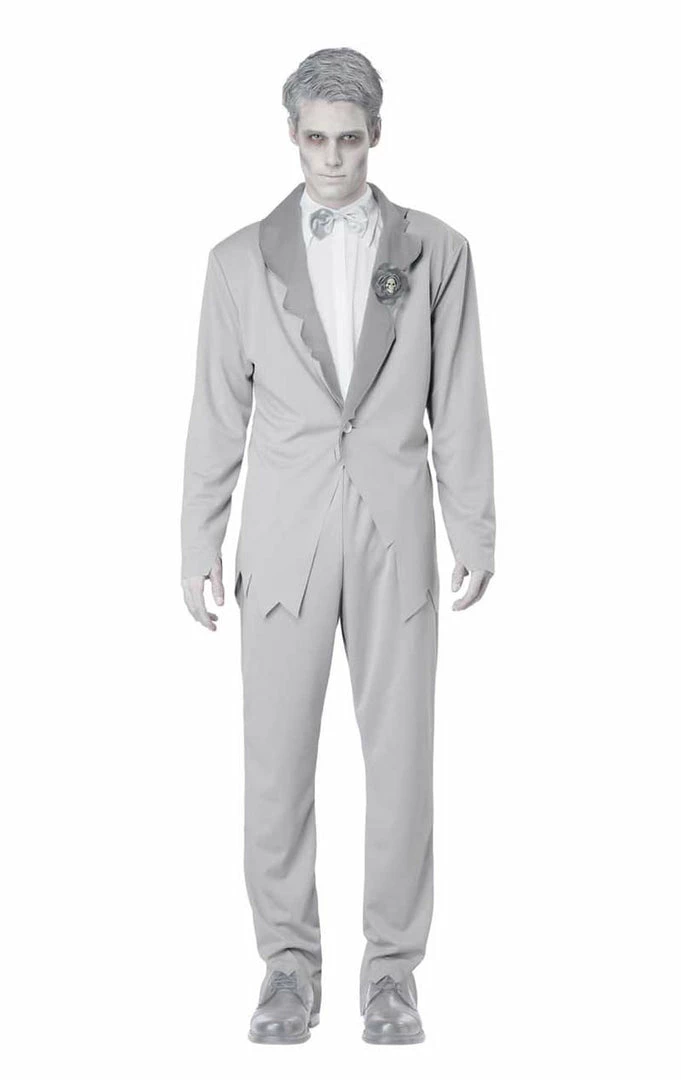 California Costumes Wedding Mens Ghostly Groom Costume