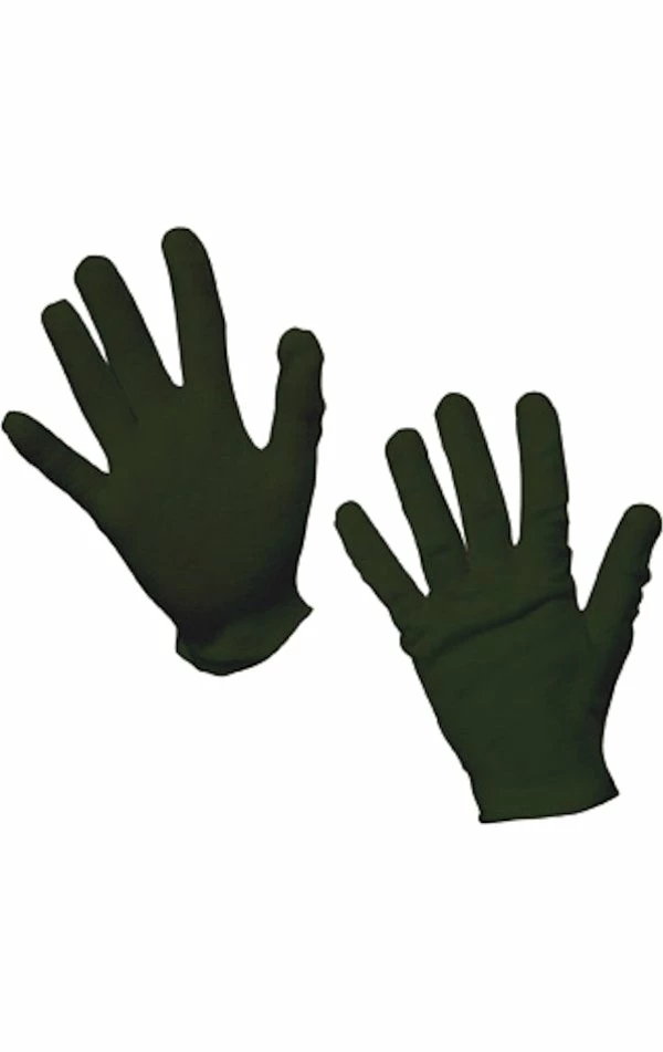 Rubies Kids Black Cotton Gloves Aliens